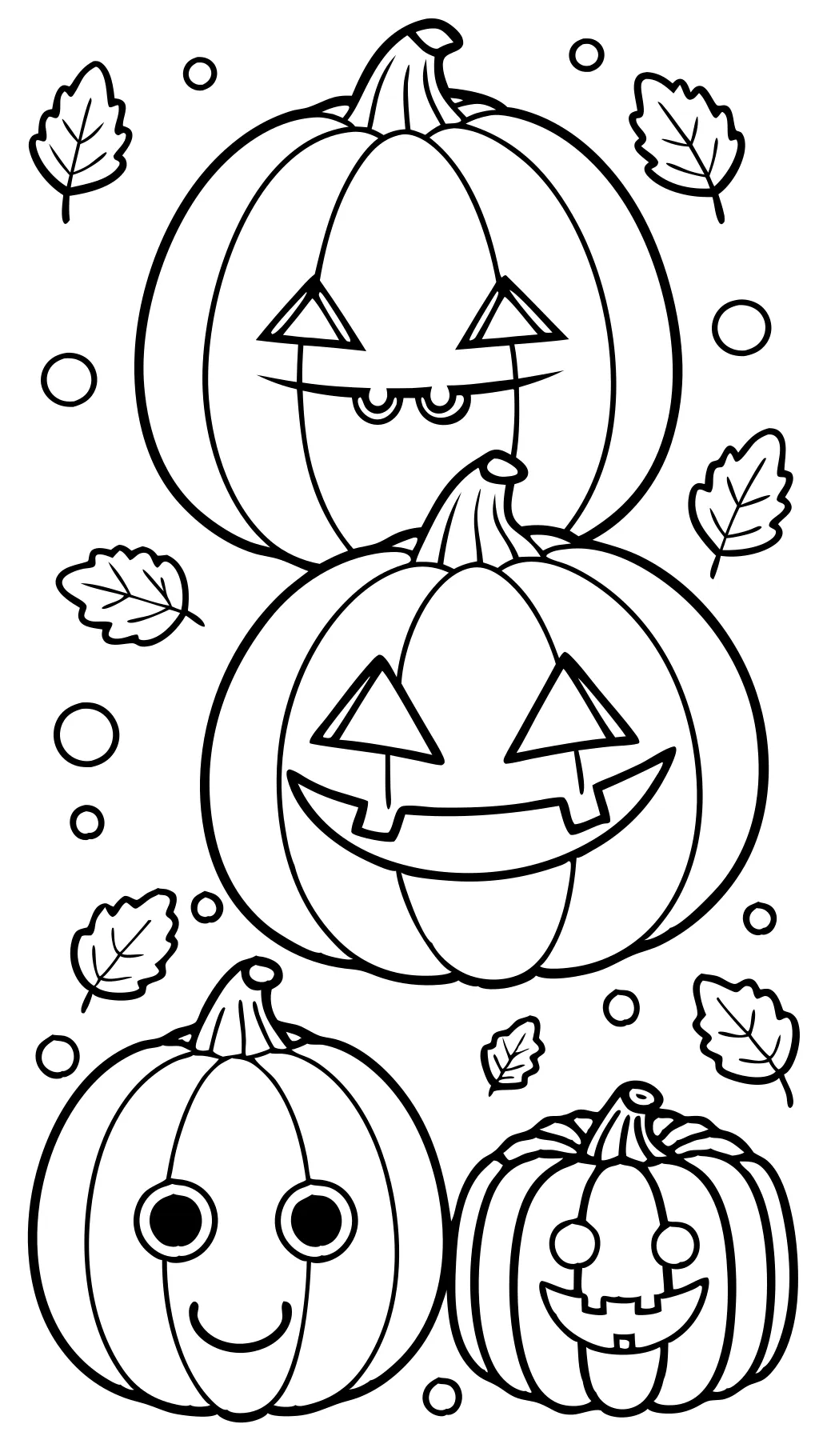 coloring pages pumpkin